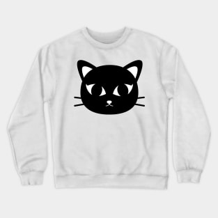 Black Cat Crewneck Sweatshirt